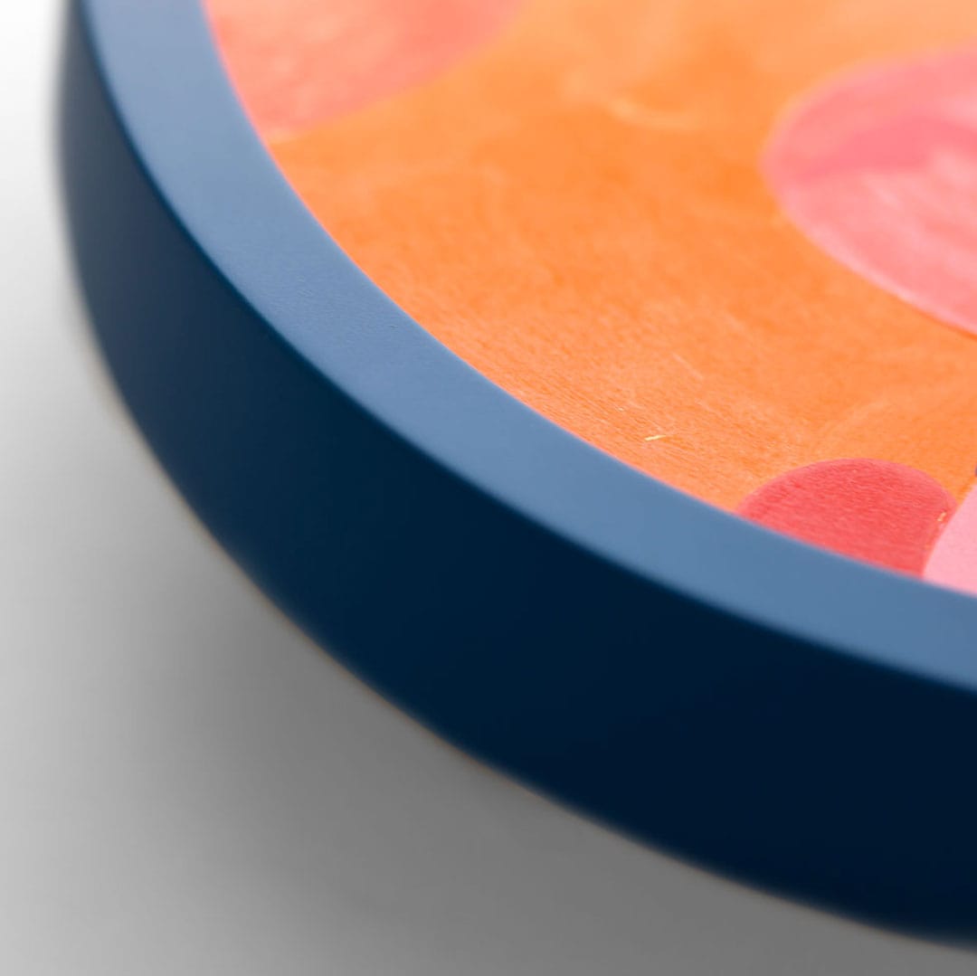 Orange Kiss Original Painting by Agate Rubene
