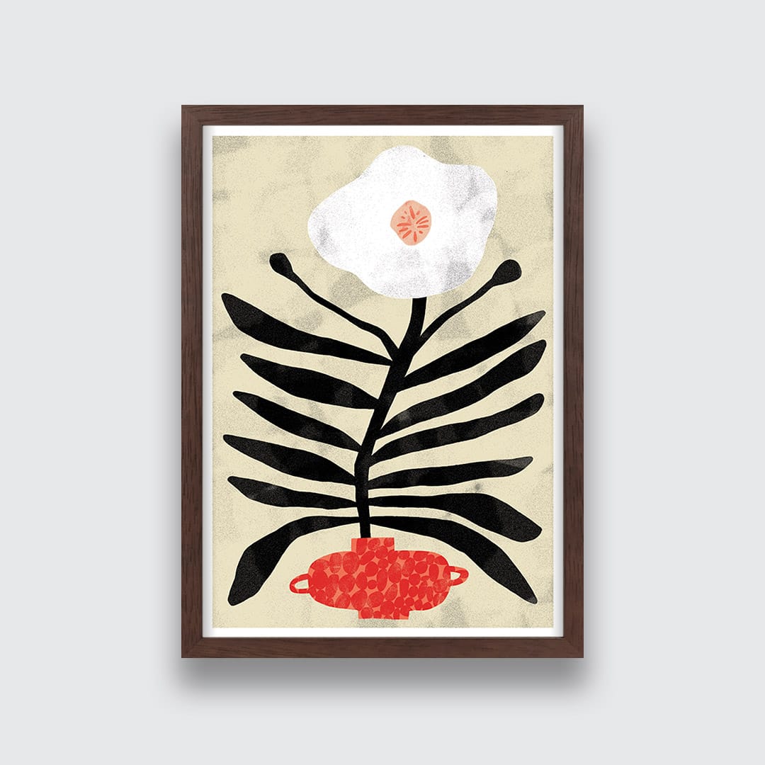 Orquide Art Print by Agustina Shuan