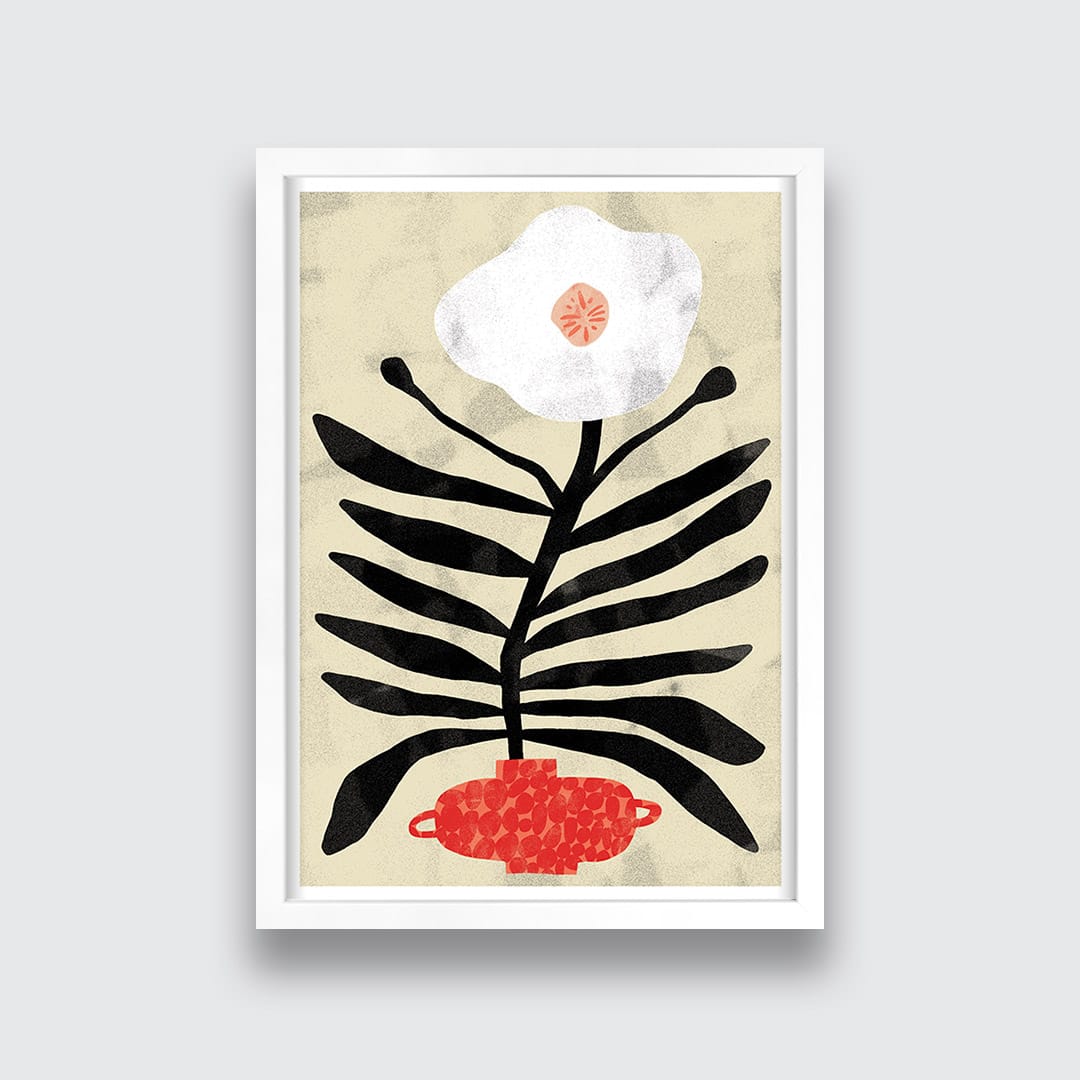 Orquide Art Print by Agustina Shuan