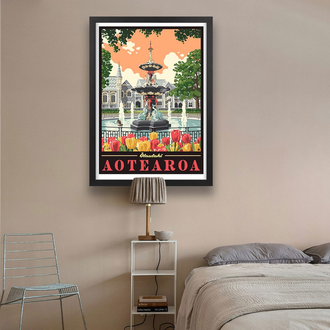 Ōtautahi Art Print by Ross Murray