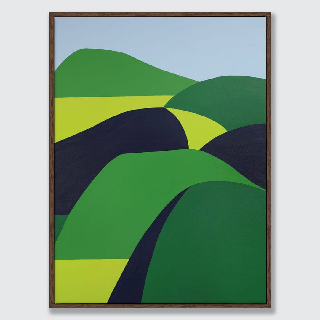 Over The Hill and Far Away Original Painting by Alice Berry