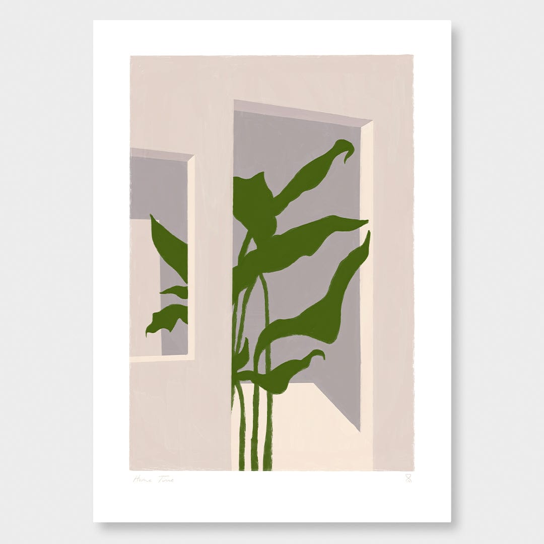 Overgrown Lily Art Print by Home Time