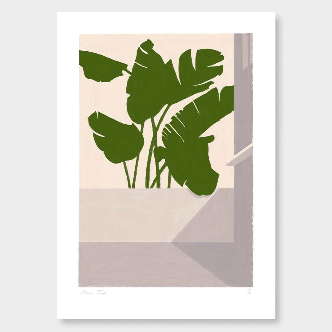 Overgrown Palm Art Print by Home Time