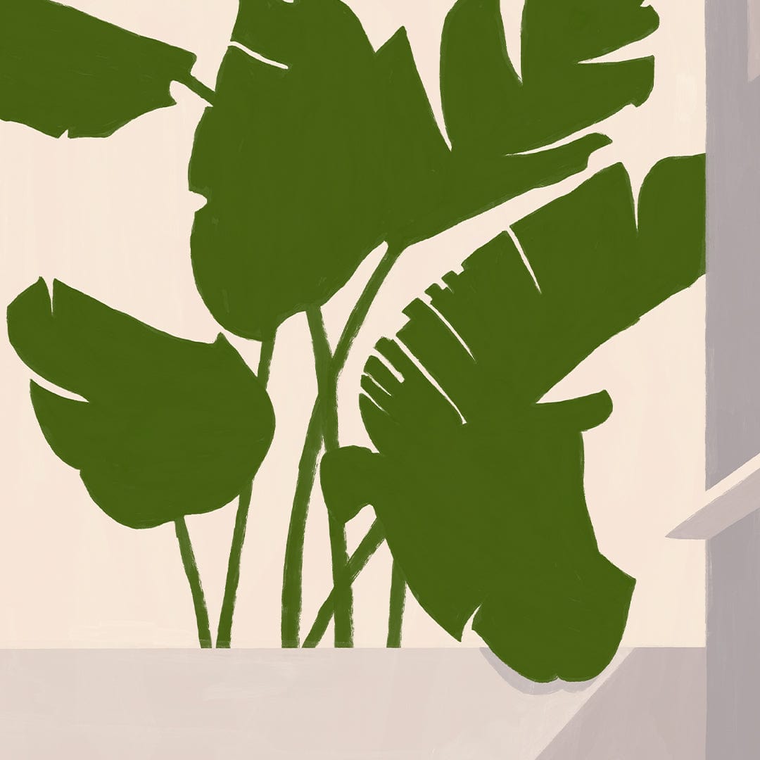 Overgrown Palm Art Print by Home Time