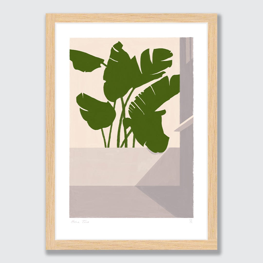 Overgrown Palm Art Print by Home Time