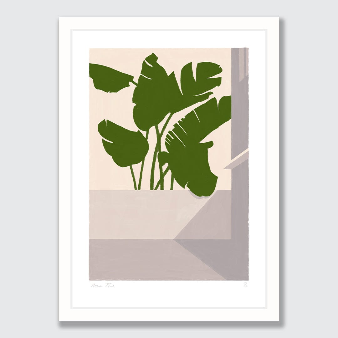 Overgrown Palm Art Print by Home Time