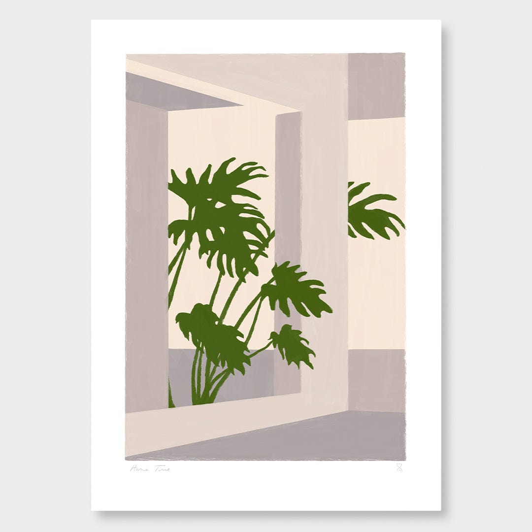 overgrown philodendron Overgrown Philodendron Art Print by Home Time