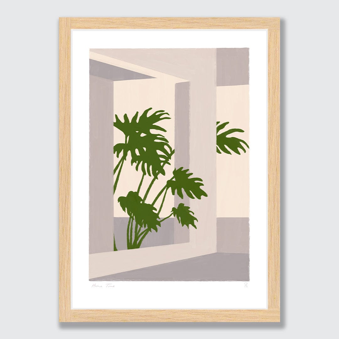Overgrown Philodendron Art Print by Home Time