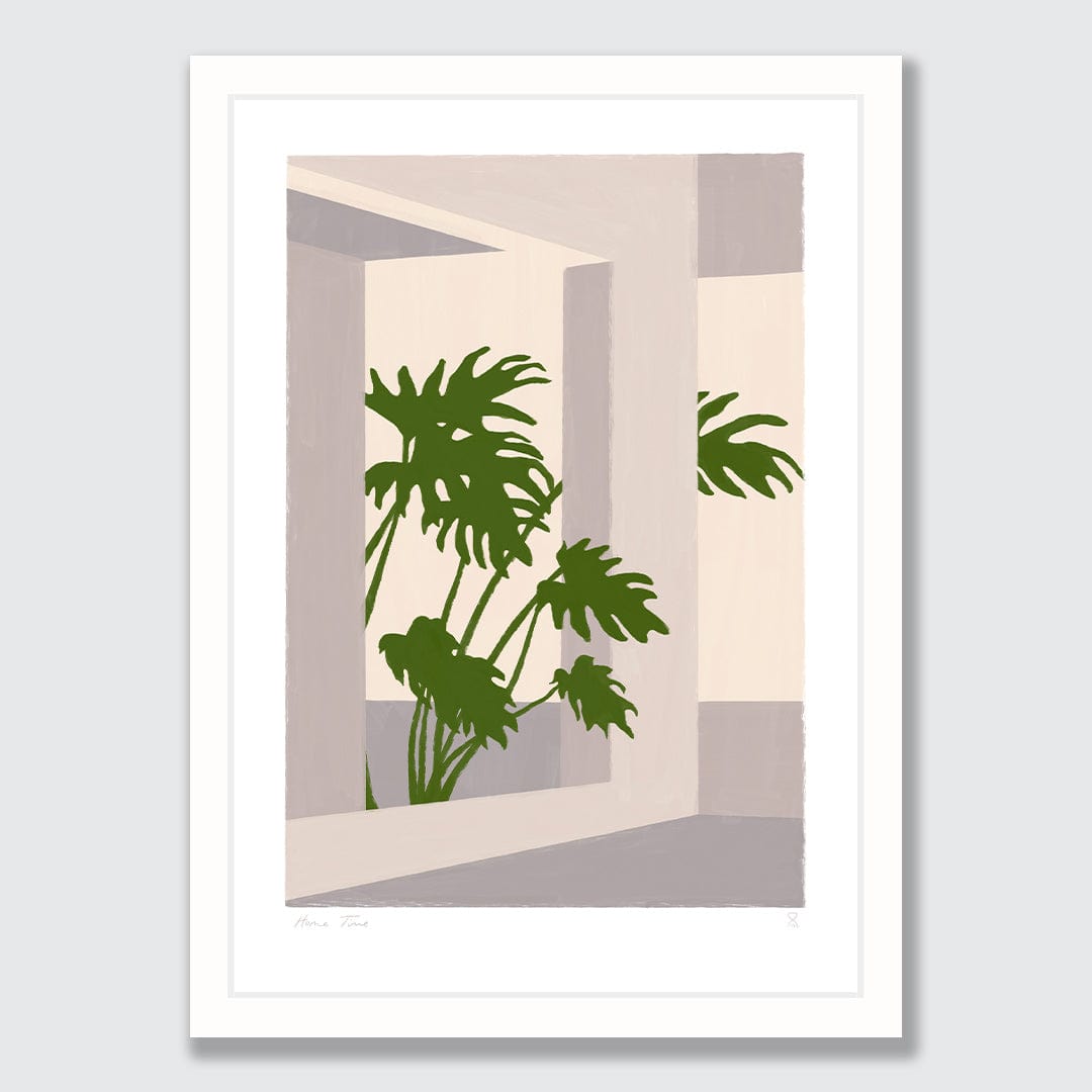 Overgrown Philodendron Art Print by Home Time