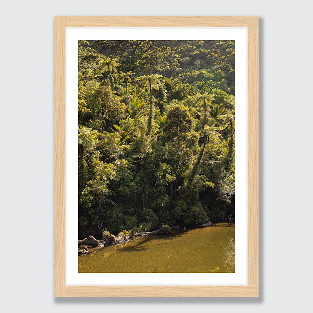 Pororari River Flow Photographic Art Print by Charlotte Clements