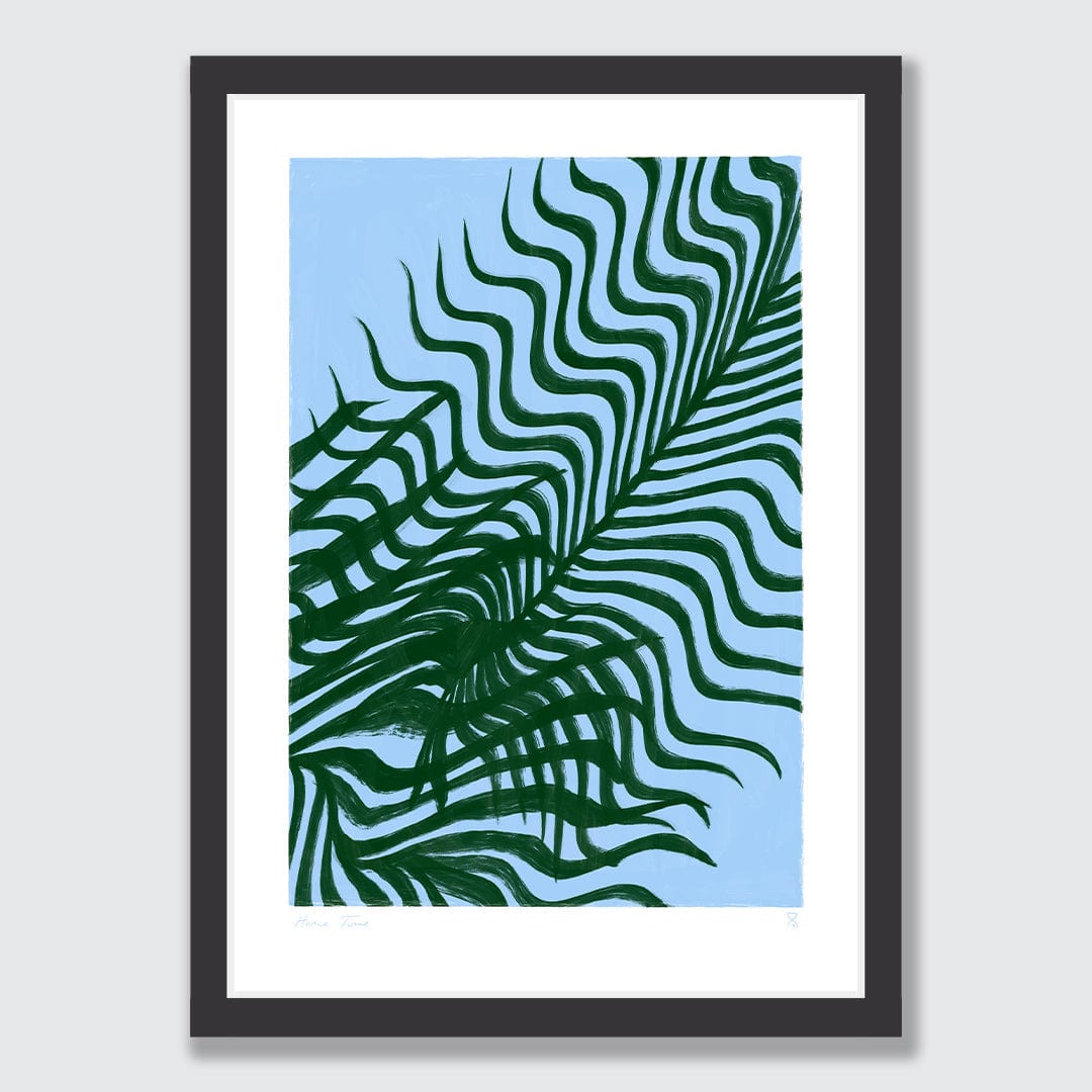 Palm Reflections II Art Print by Home Time