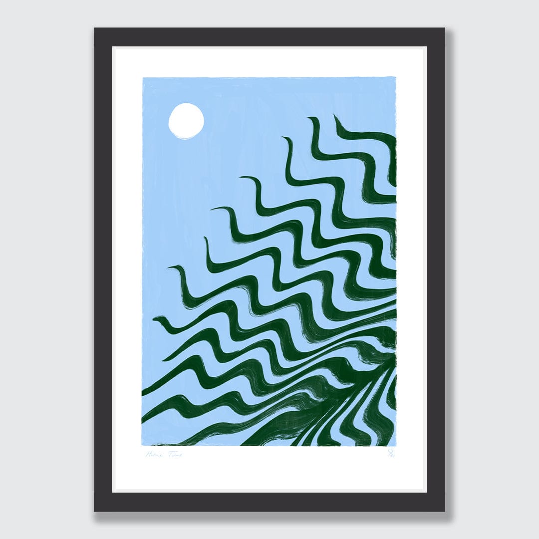 Palm Reflections I Art Print by Home Time