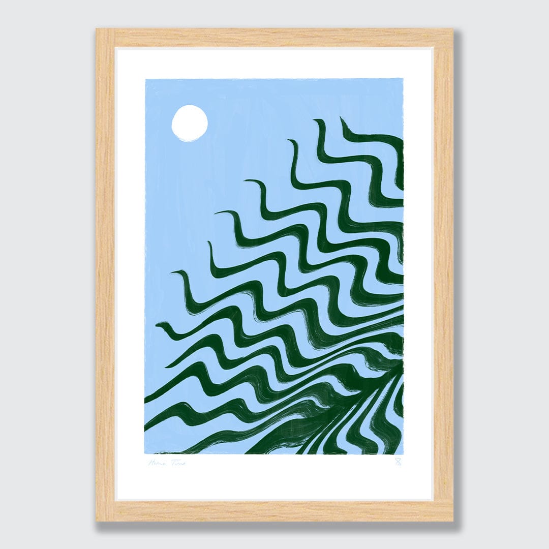 Palm Reflections I Art Print by Home Time