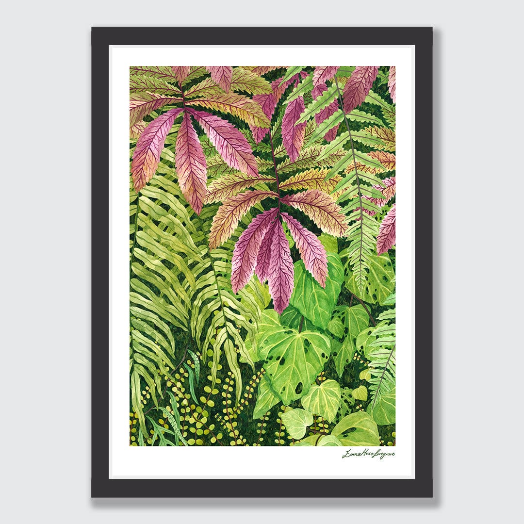 Parataniwha Art Print by Emma Huia Lovegrove