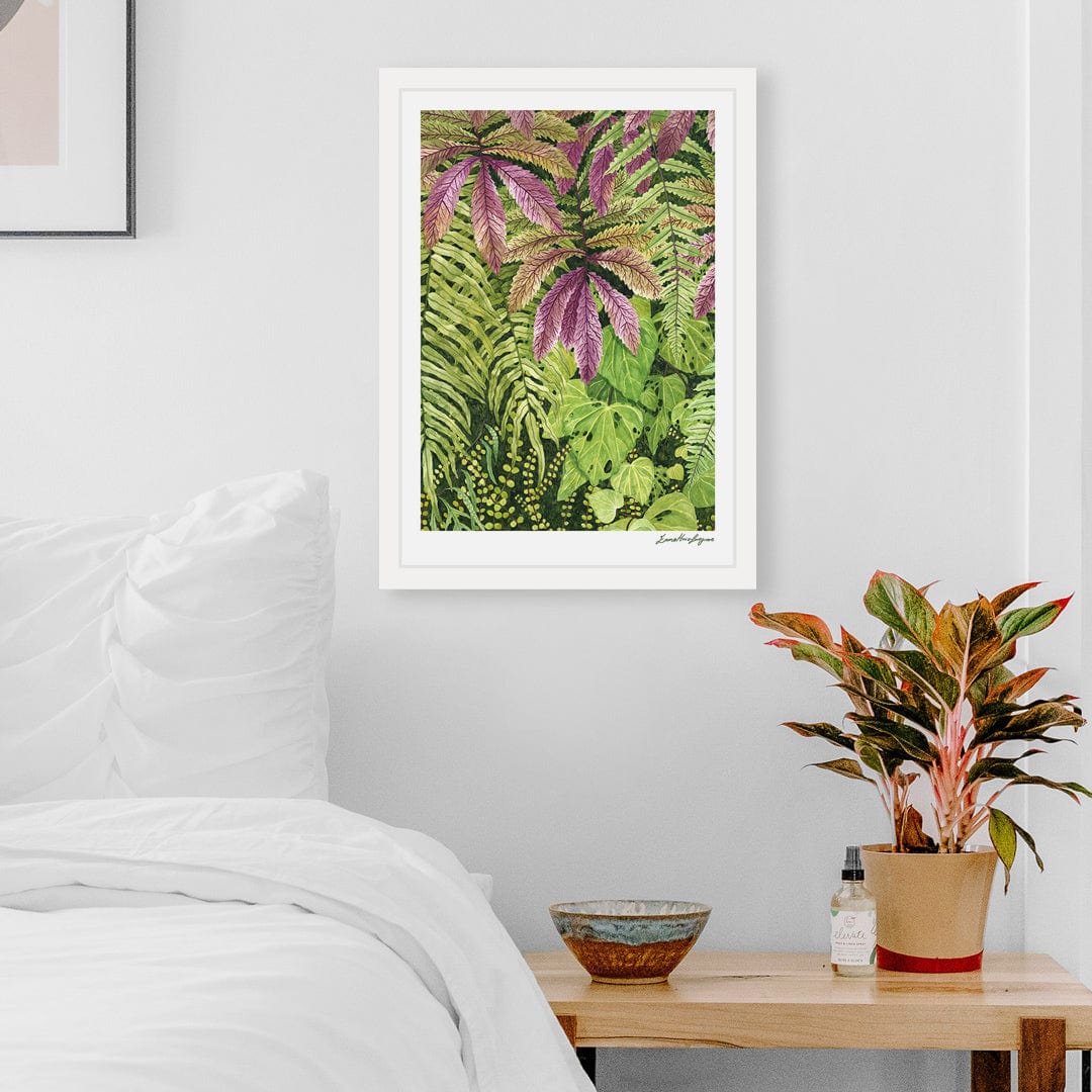 Parataniwha Art Print by Emma Huia Lovegrove