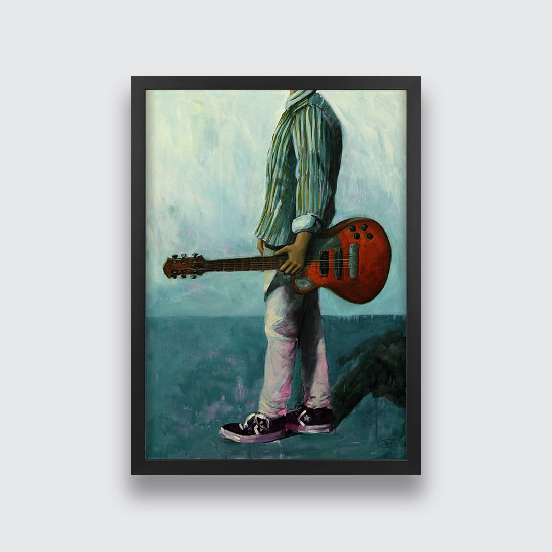 Part Time Rockstar Art Print by Abbey Merson