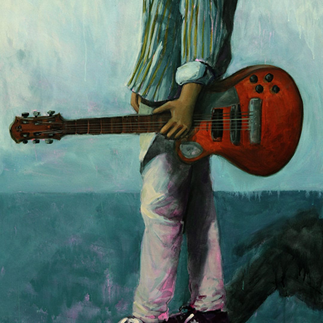 Part Time Rockstar Art Print by Abbey Merson
