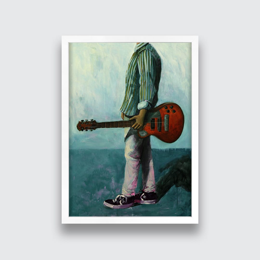 Part Time Rockstar Art Print by Abbey Merson