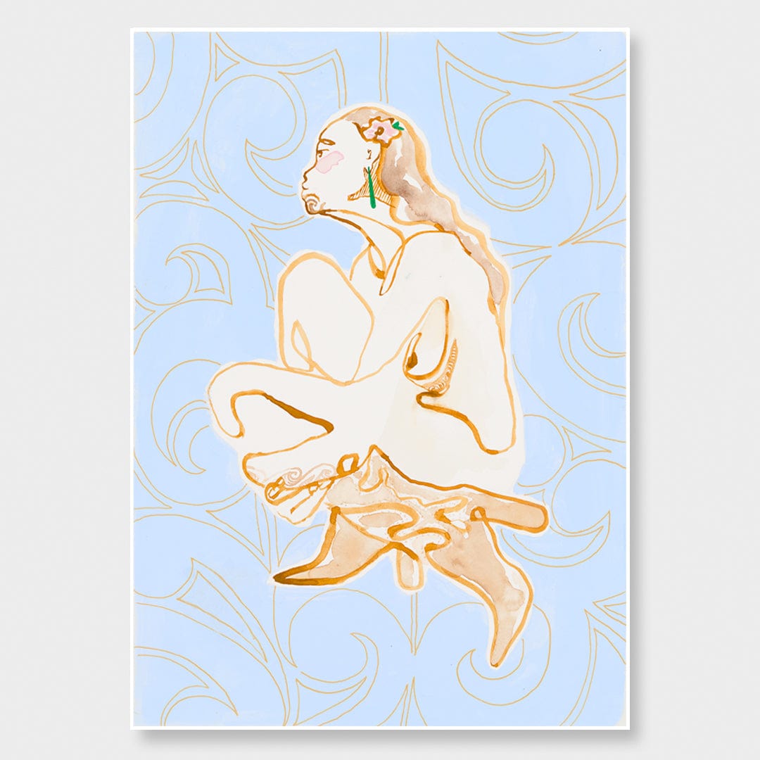 Paunamu and Cowboy Boots Art Print by Makus Art