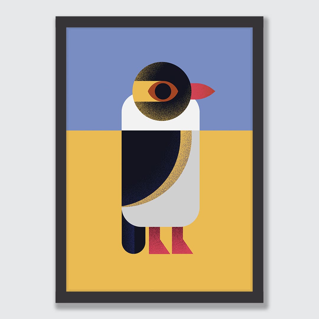 Penguin Art Print by Beth Xia