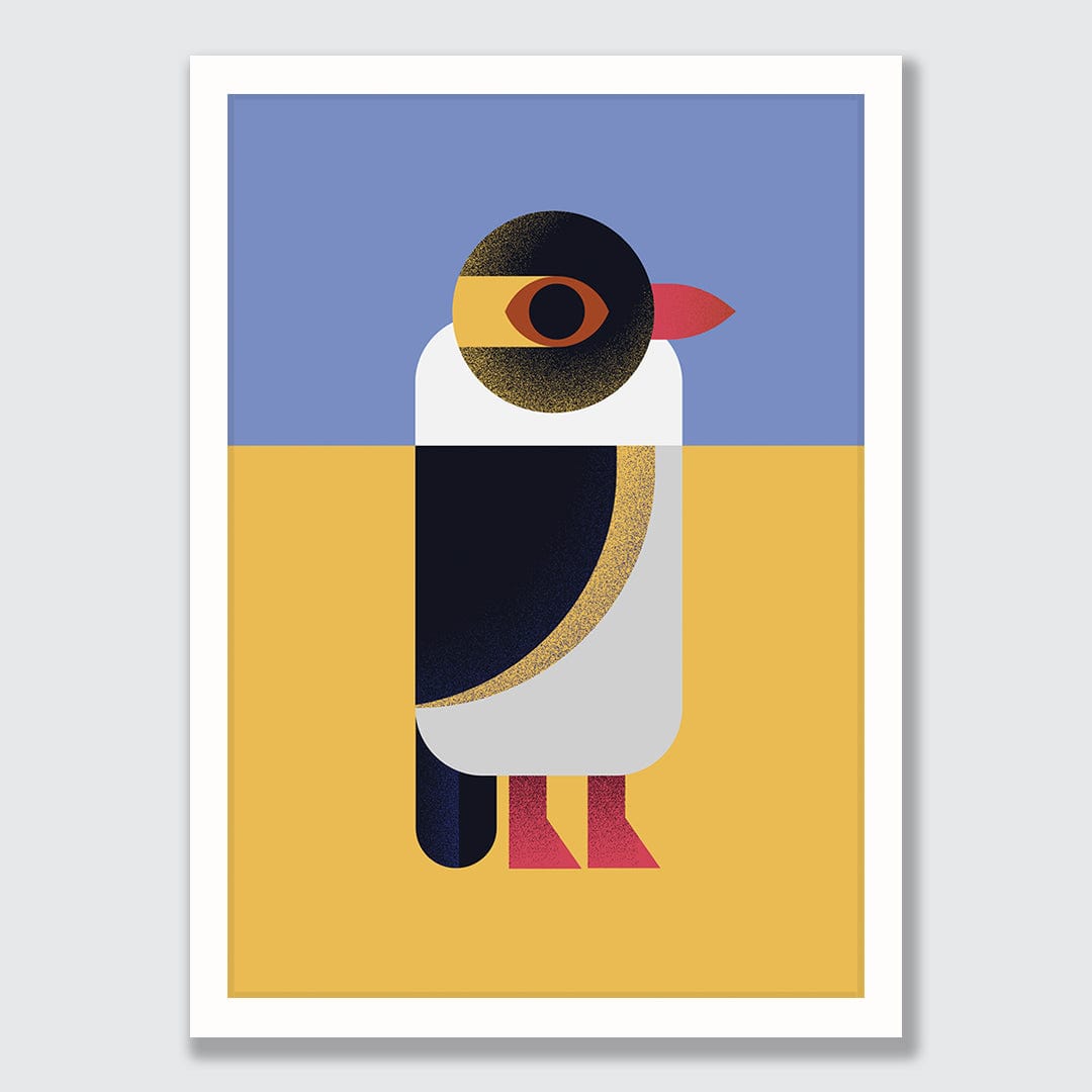 Penguin Art Print by Beth Xia