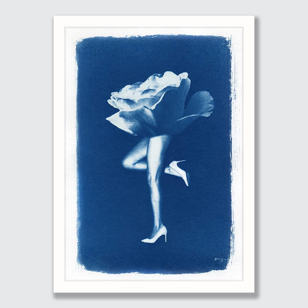 Phantasmagoria 01 Rose Limited Edition Cyanotype by Sophia Jenny