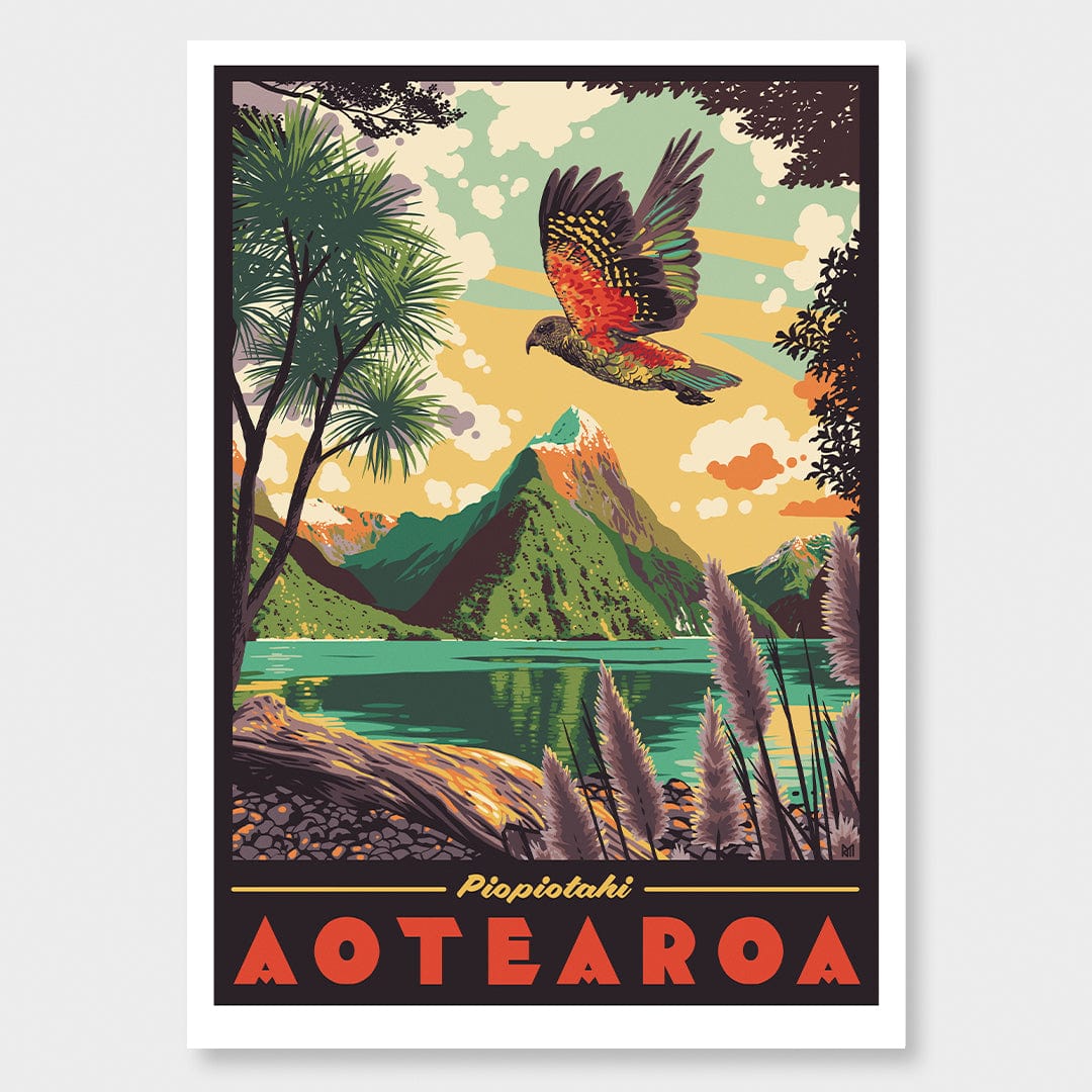 Piopiotahi Art Print by Ross Murray