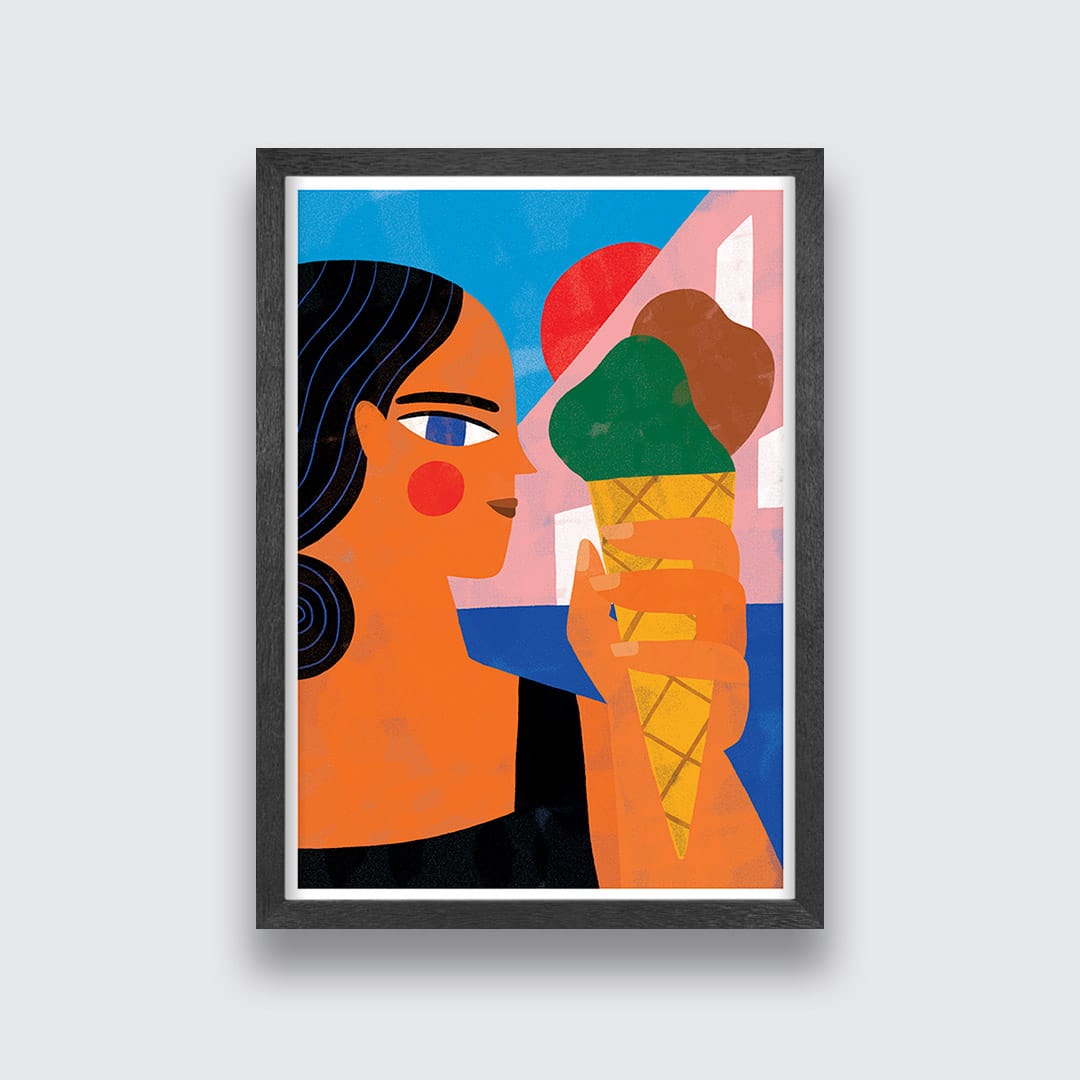 Pistaccio Art Print by Agustina Shuan