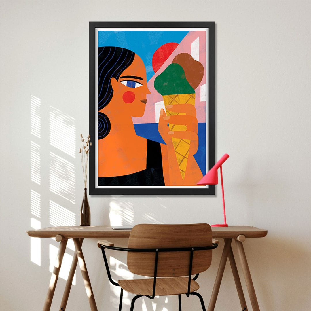 Pistaccio Art Print by Agustina Shuan