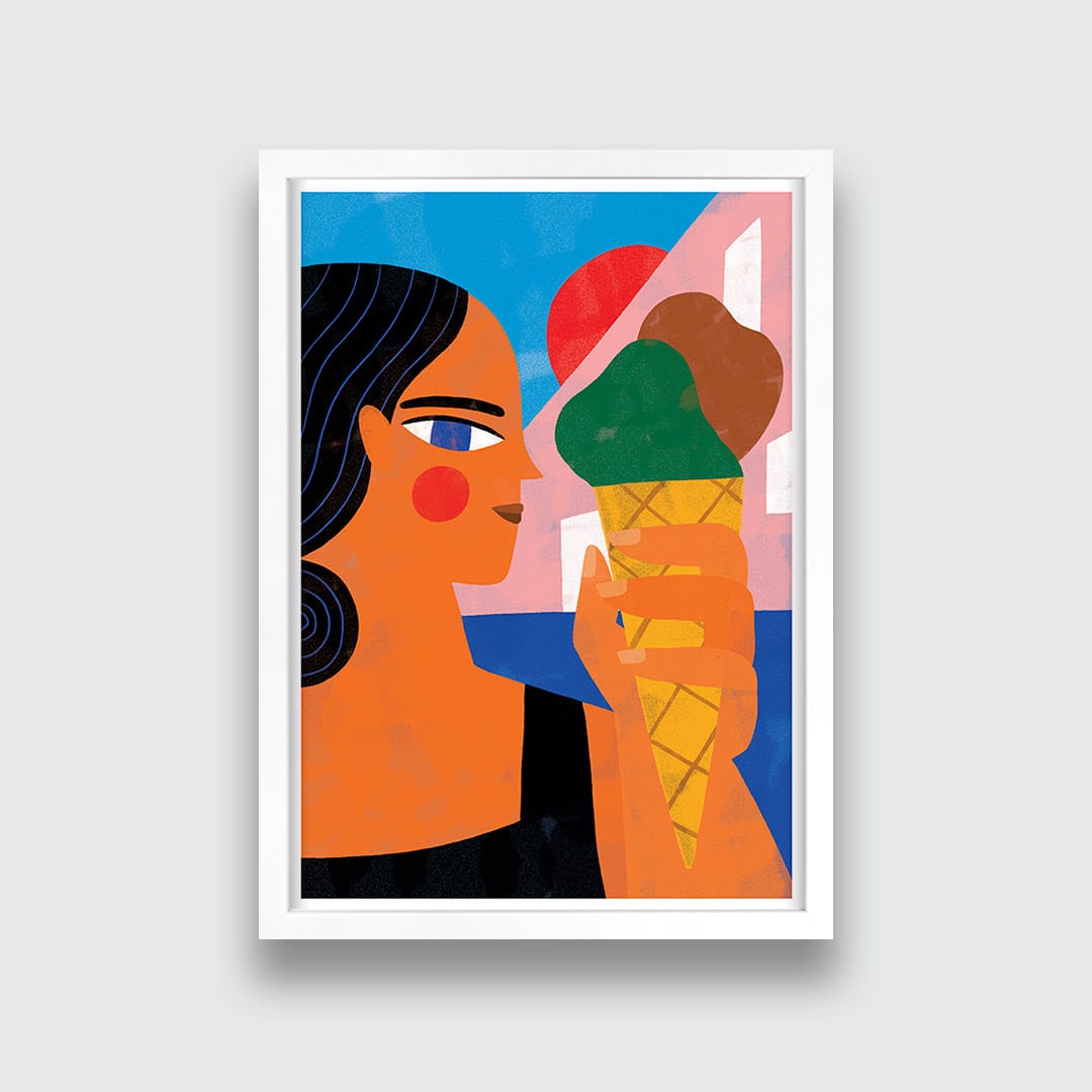 Pistaccio Art Print by Agustina Shuan
