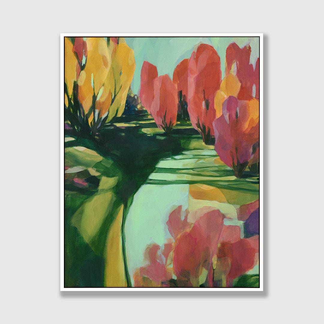 Poplars Limited Edition Art Print by Holly Roach