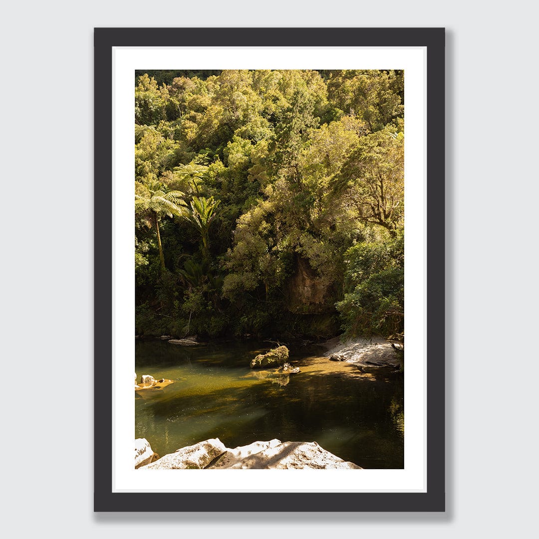 Pororari River Anchor Photographic Art Print by Charlotte Clements