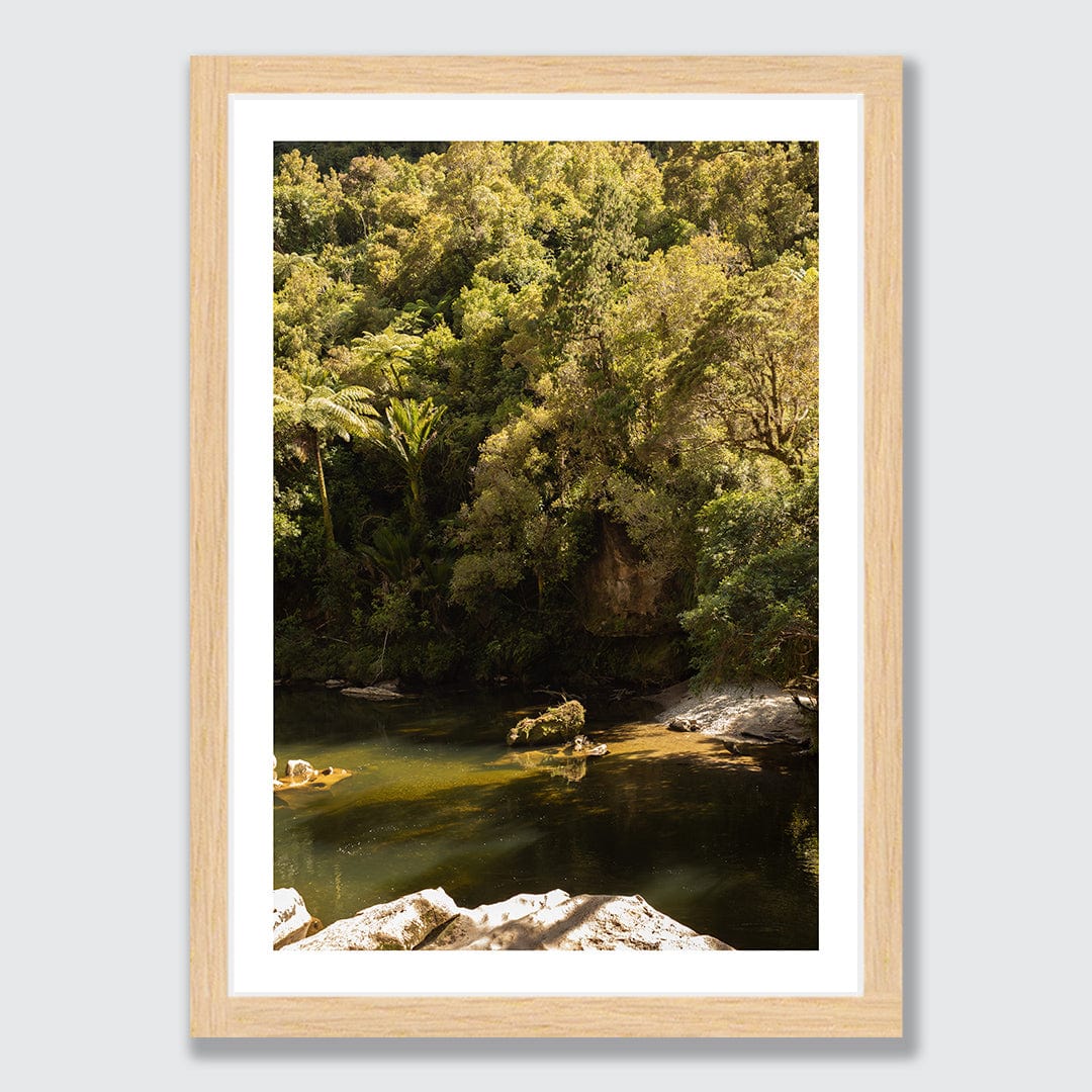 Pororari River Anchor Photographic Art Print by Charlotte Clements