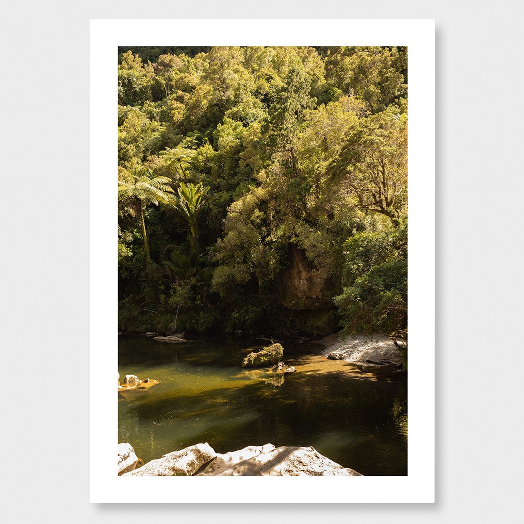 Pororari River Anchor Photographic Art Print by Charlotte Clements