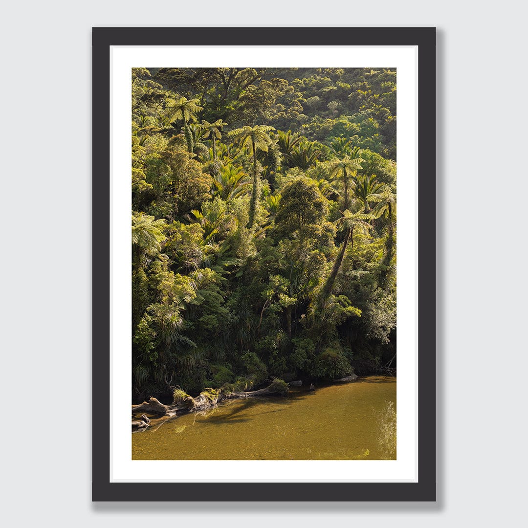 Pororari River Flow Photographic Art Print by Charlotte Clements