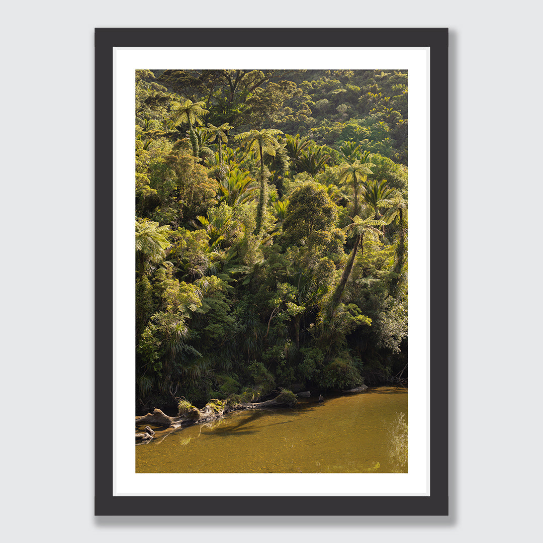 Pororari River Flow Photographic Art Print by Charlotte Clements