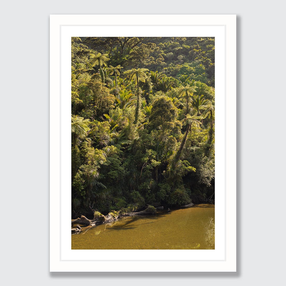 Pororari River Flow Photographic Art Print by Charlotte Clements