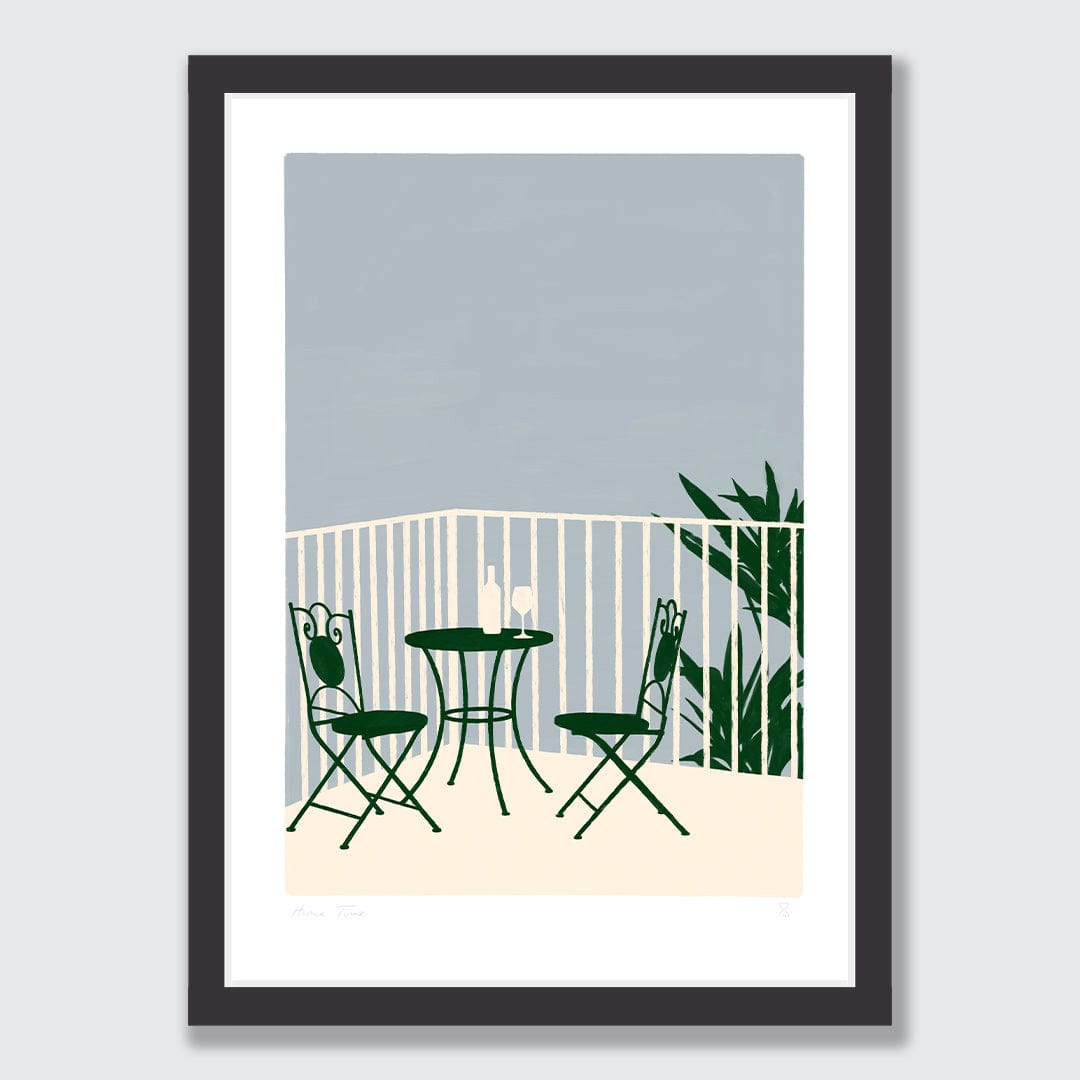 Port on the Porch Art Print by Home Time