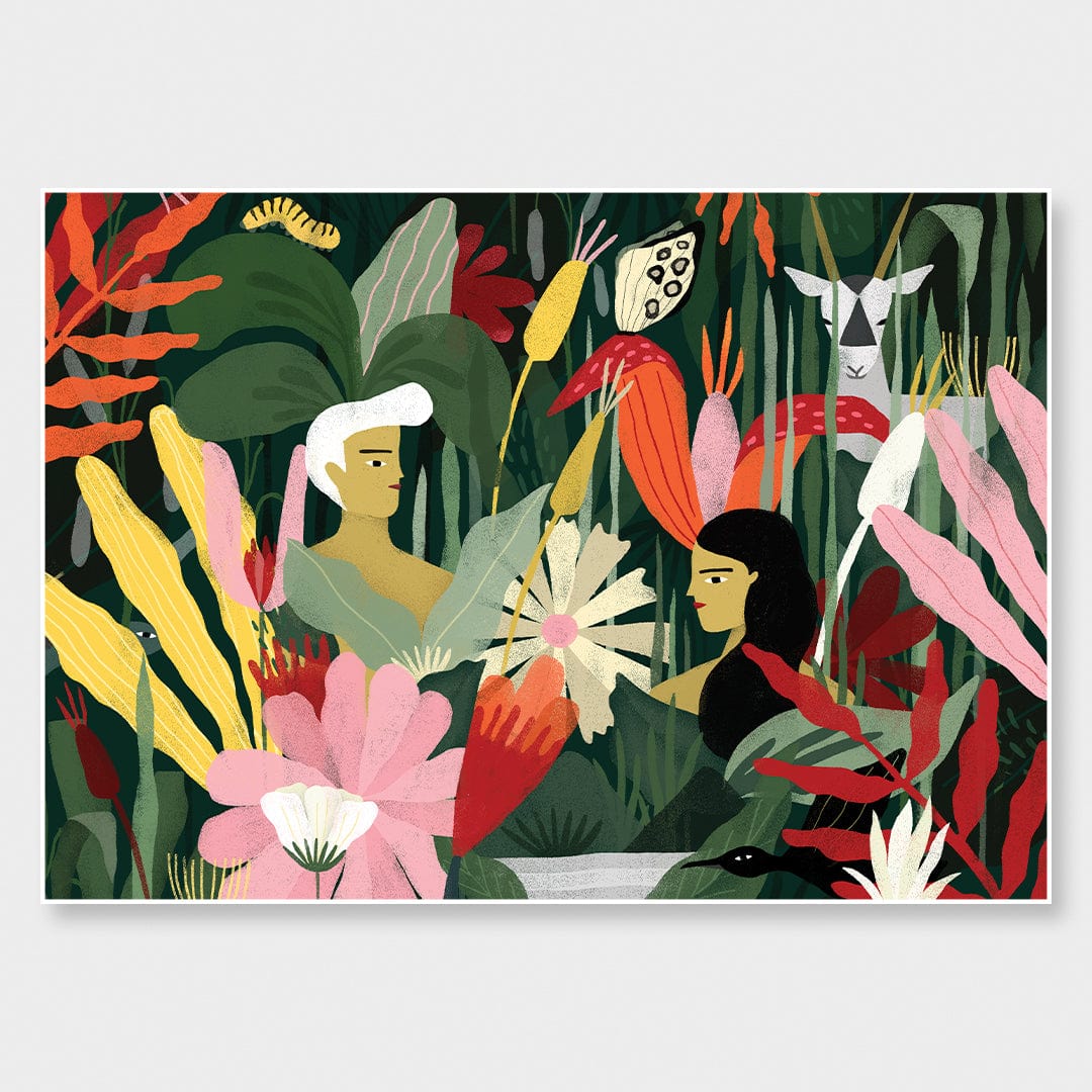 Pradera Art Print by Agustina Shuan