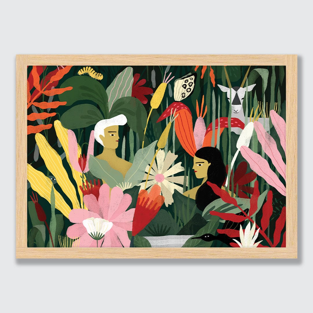 Pradera Art Print by Agustina Shuan