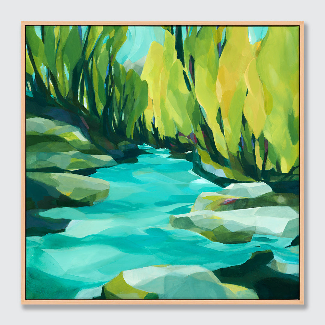 Marian Creek Limited Edition Canvas Art Print by Holly Roach