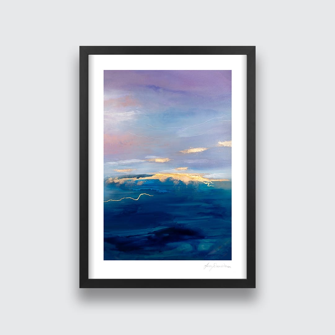 Ripples Art Print by Lucy Davidson