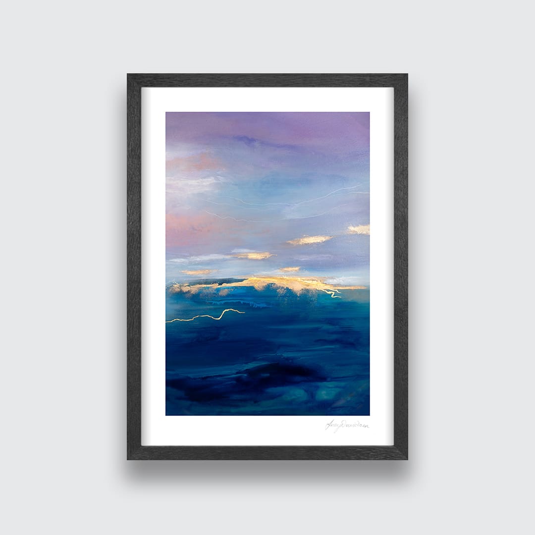 Ripples Art Print by Lucy Davidson