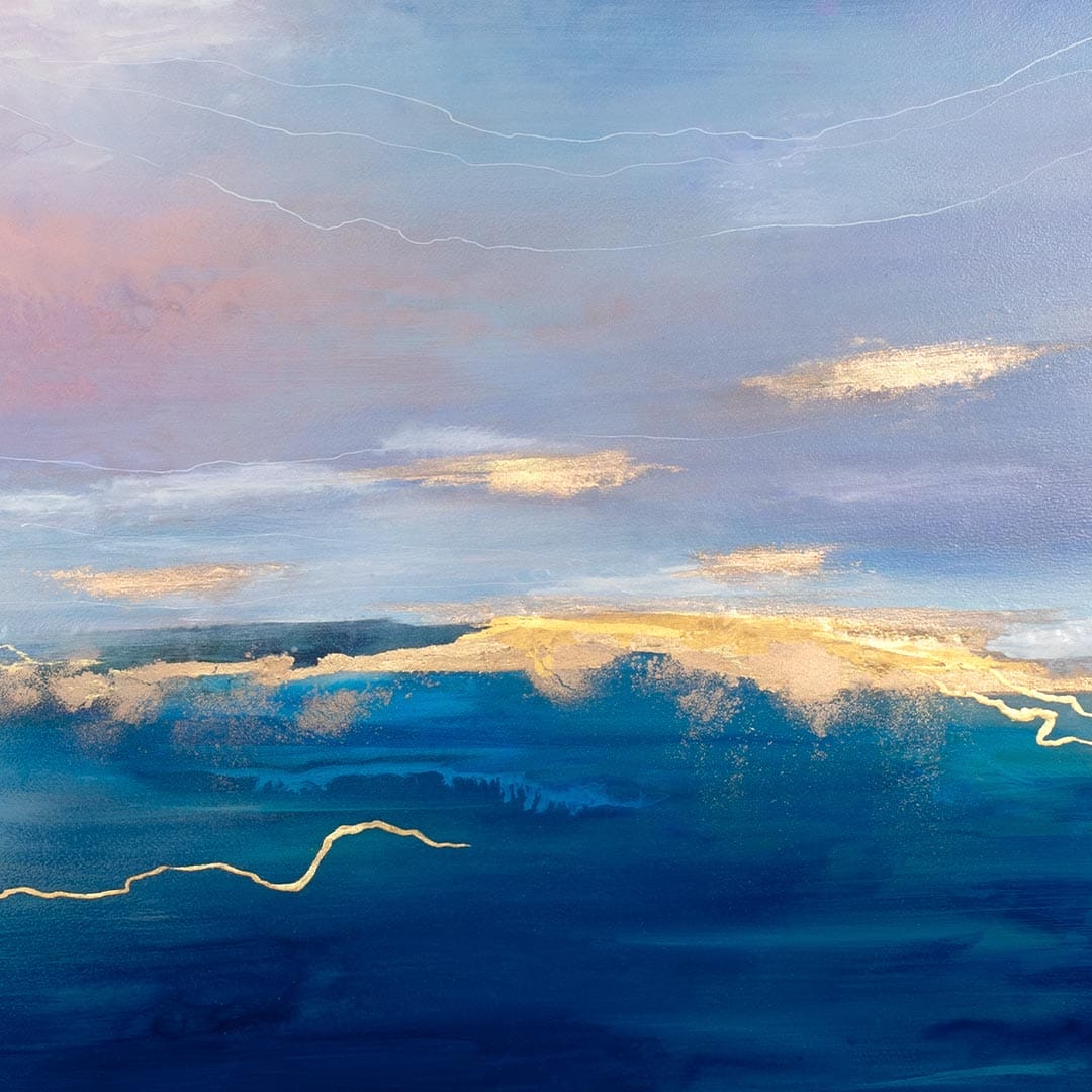 Ripples Art Print by Lucy Davidson