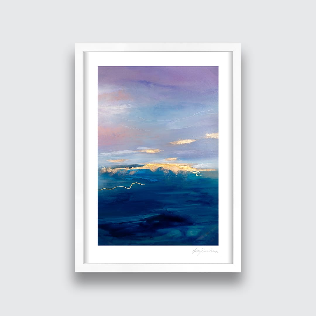 Ripples Art Print by Lucy Davidson