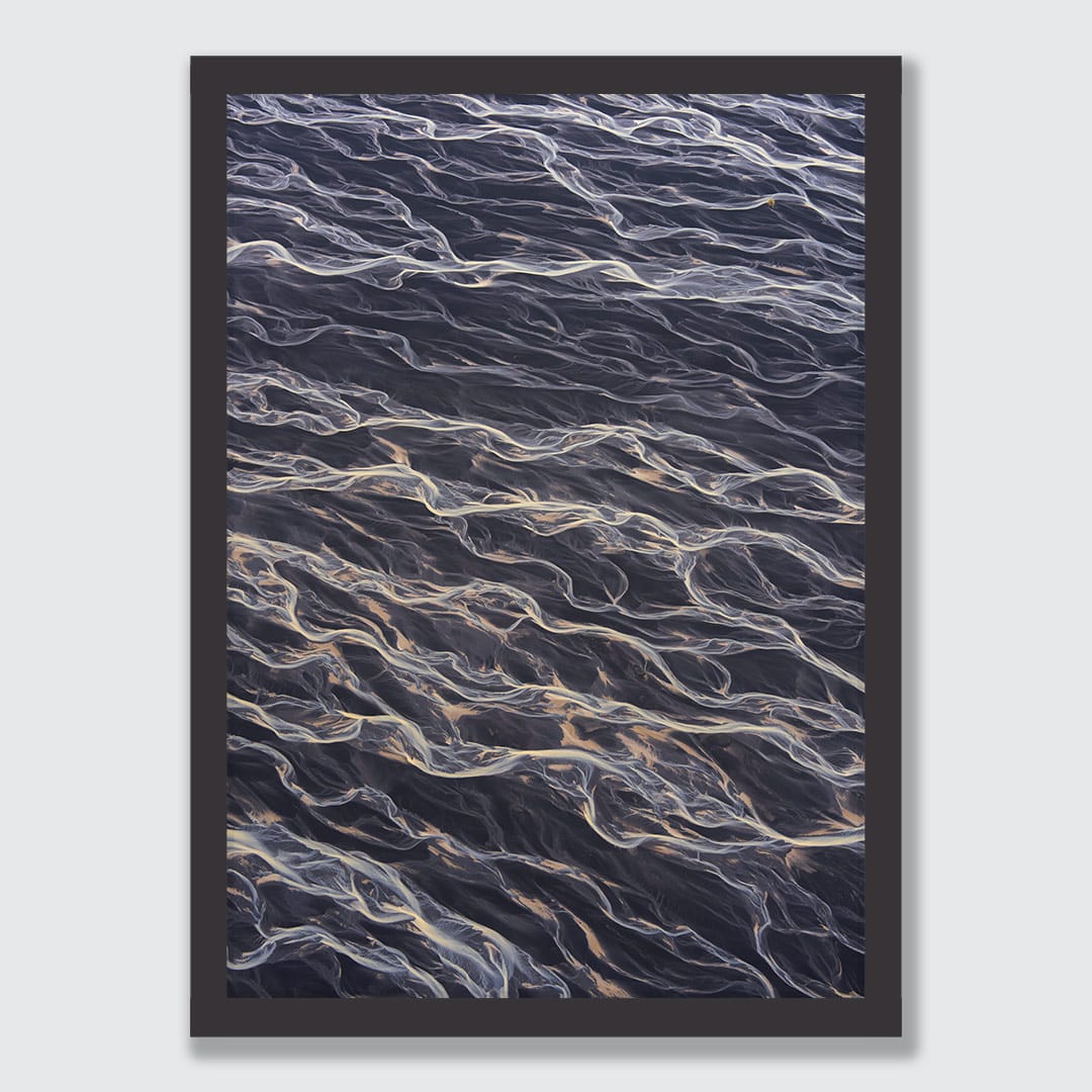 River Script Photographic Print by Emma Willetts