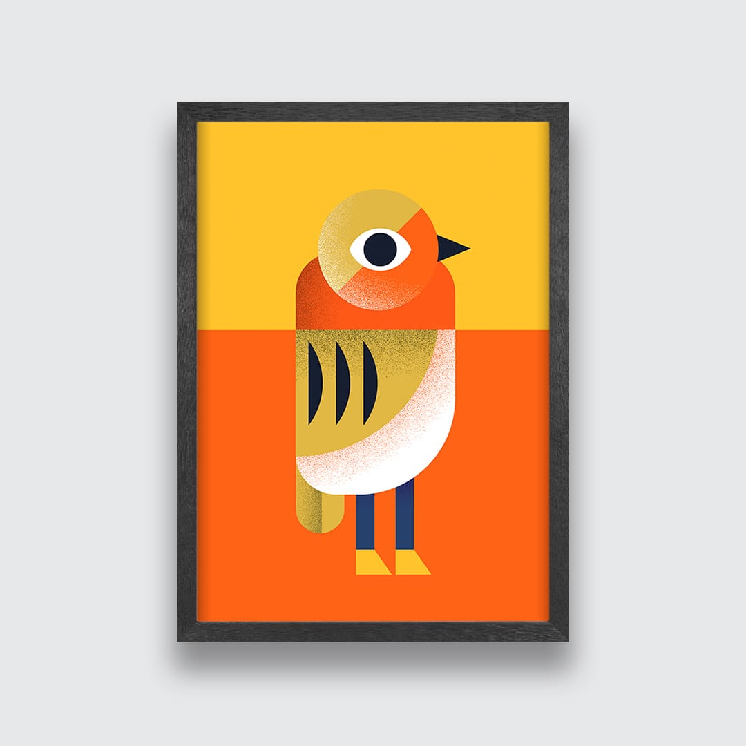 Robin Art Print by Beth Xia