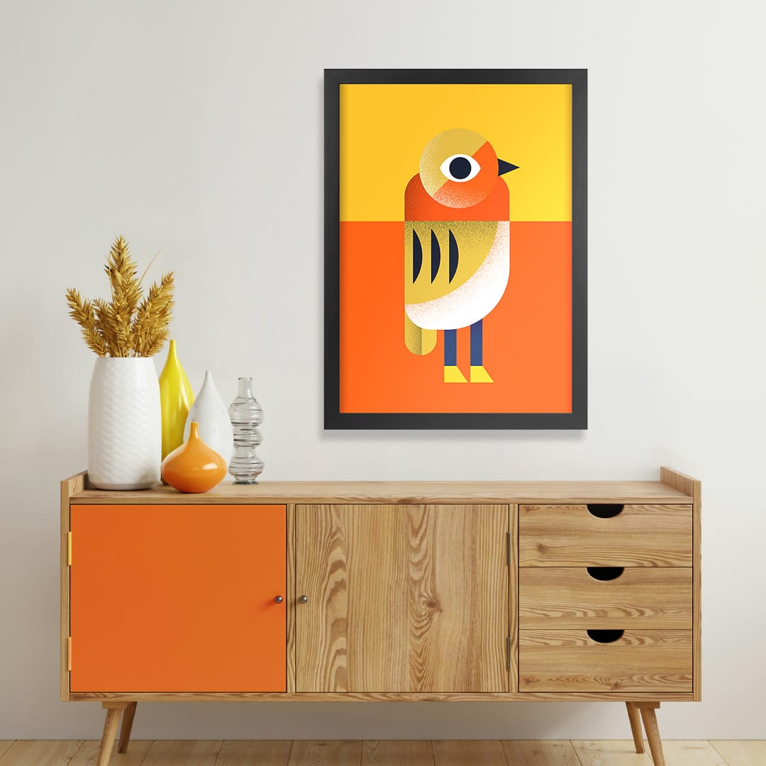 Robin Art Print by Beth Xia