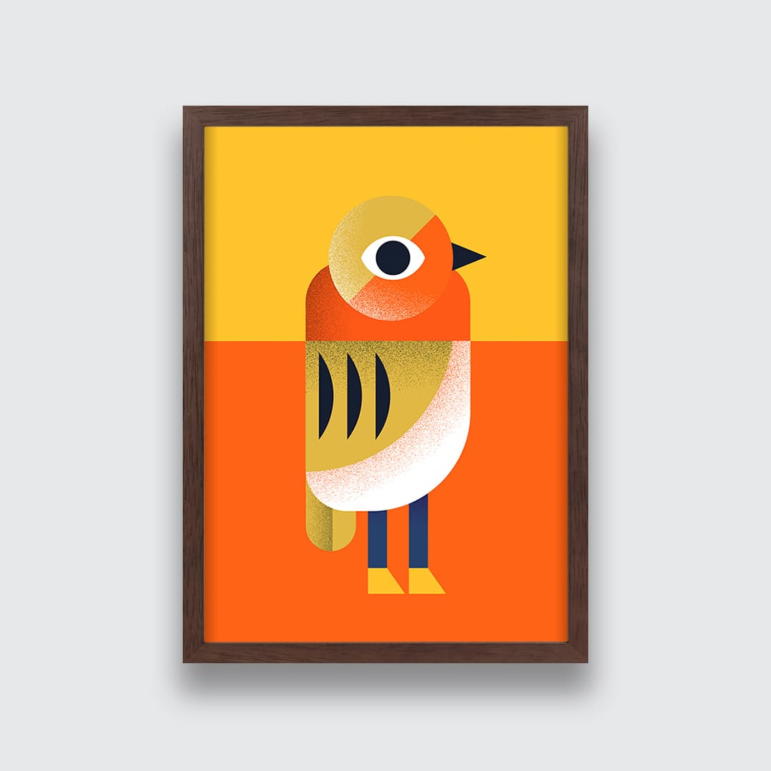 Robin Art Print by Beth Xia