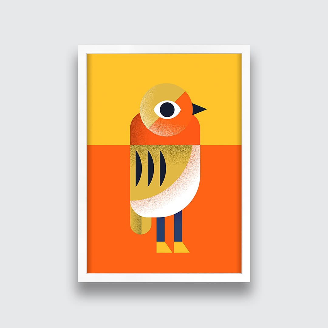 Robin Art Print by Beth Xia